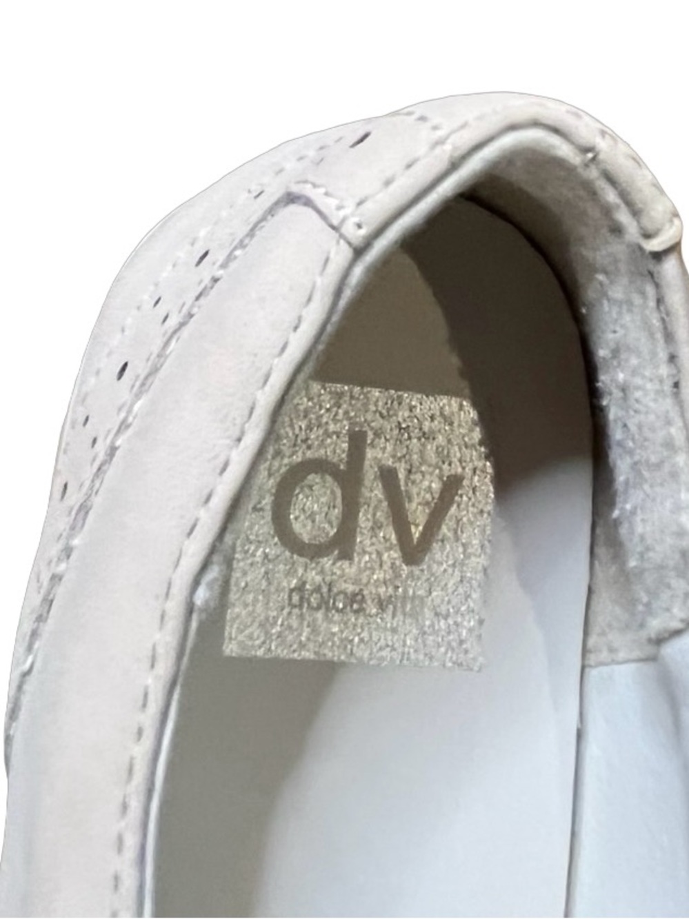 Dolce Vita Chain Platform Loafers Beige Size 8 Like New - Picture 3 of 9